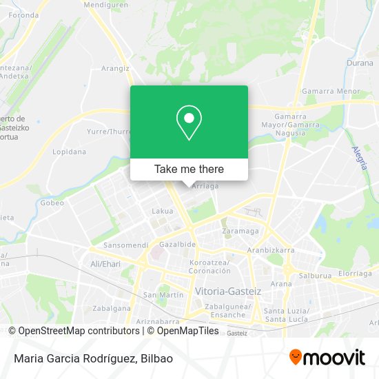 Maria Garcia Rodríguez map