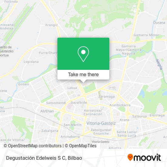 Degustación Edelweis S C map