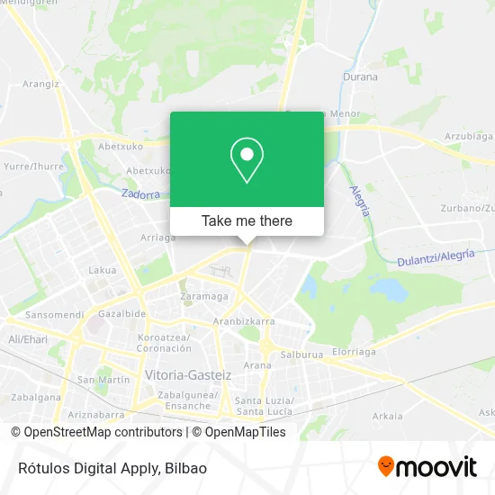 Rótulos Digital Apply map