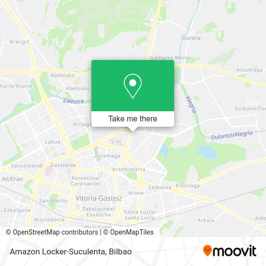 Amazon Locker-Suculenta map