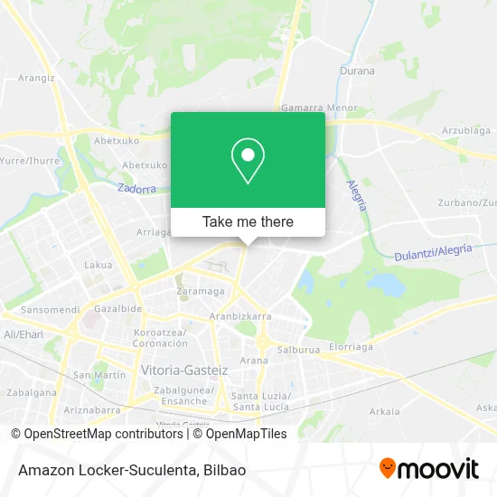 Amazon Locker-Suculenta map