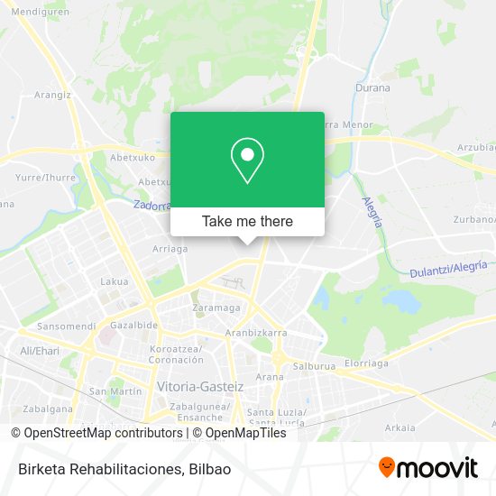 Birketa Rehabilitaciones map