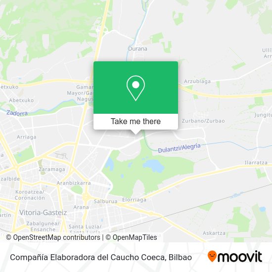 Compañía Elaboradora del Caucho Coeca map