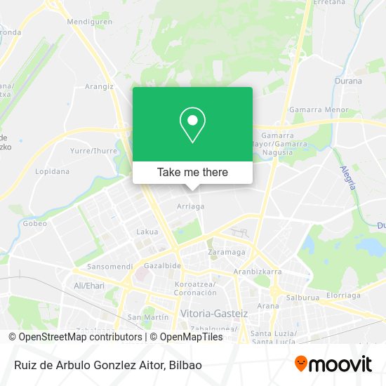 Ruiz de Arbulo Gonzlez Aitor map