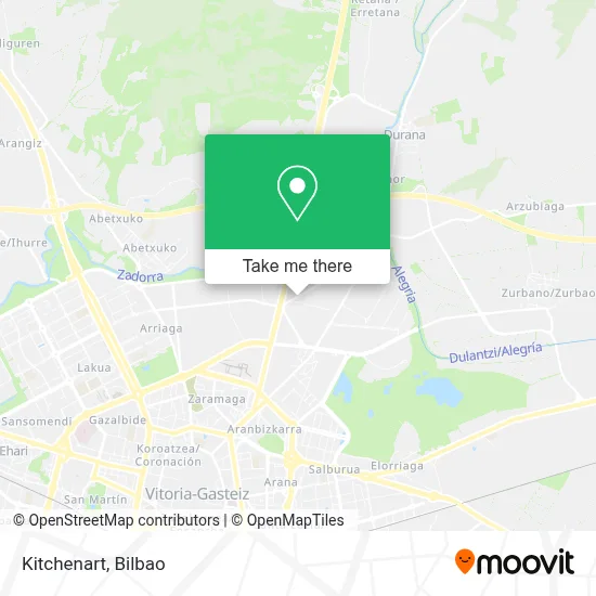 Kitchenart map