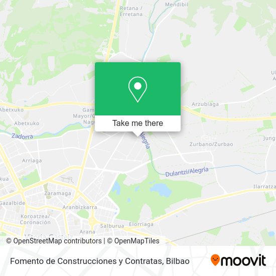 Fomento de Construcciones y Contratas map