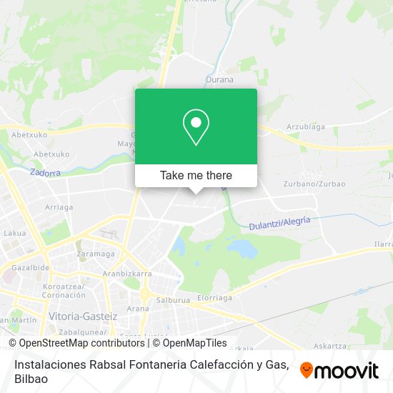 Instalaciones Rabsal Fontaneria Calefacción y Gas map
