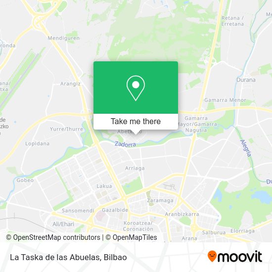 La Taska de las Abuelas map