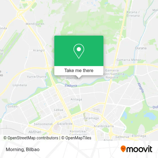 Morning map