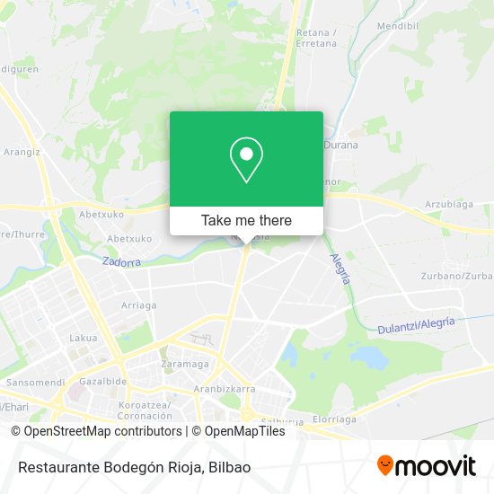 Restaurante Bodegón Rioja map