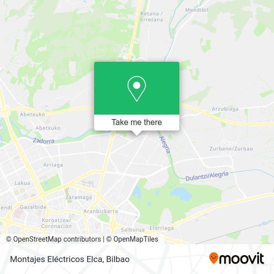 Montajes Eléctricos Elca map