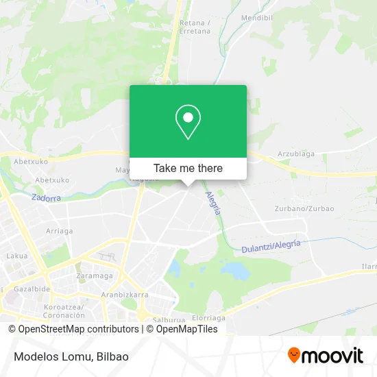 Modelos Lomu map