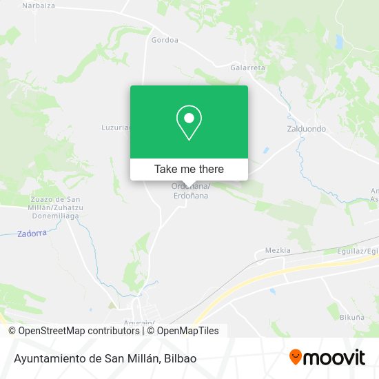 Ayuntamiento de San Millán map