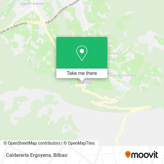 Calderería Ergoyena map
