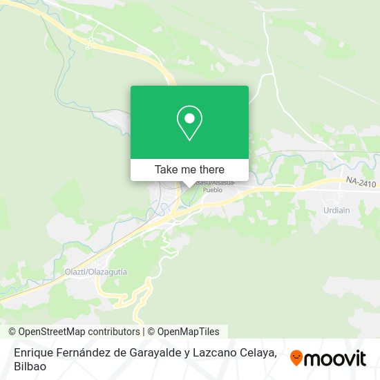 Enrique Fernández de Garayalde y Lazcano Celaya map