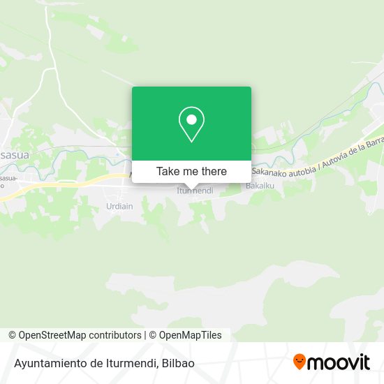 Ayuntamiento de Iturmendi map