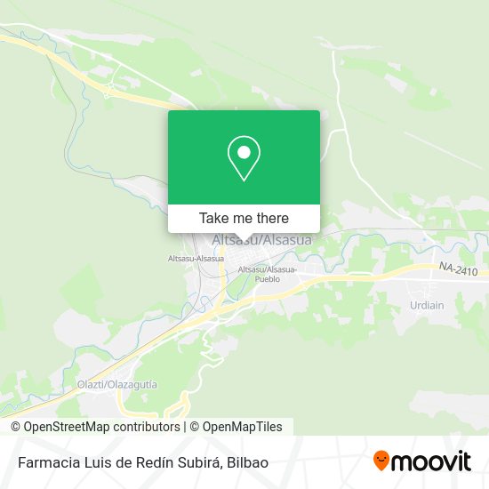 Farmacia Luis de Redín Subirá map