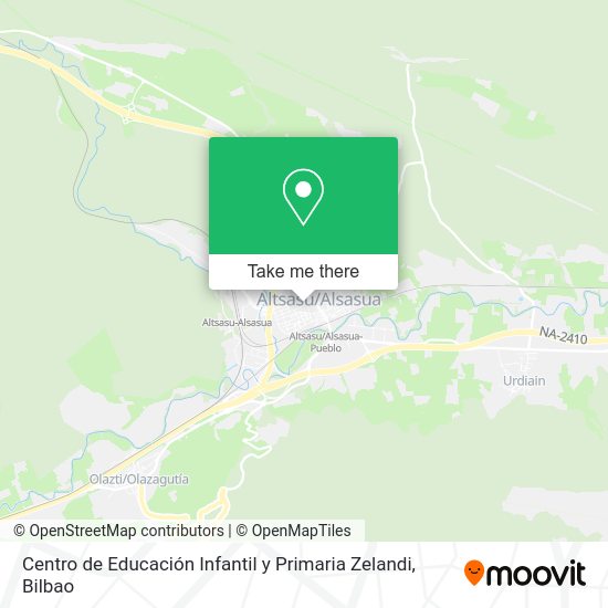 Centro de Educación Infantil y Primaria Zelandi map