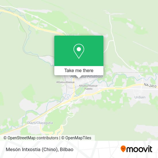 Mesón Intxostia (Chino) map