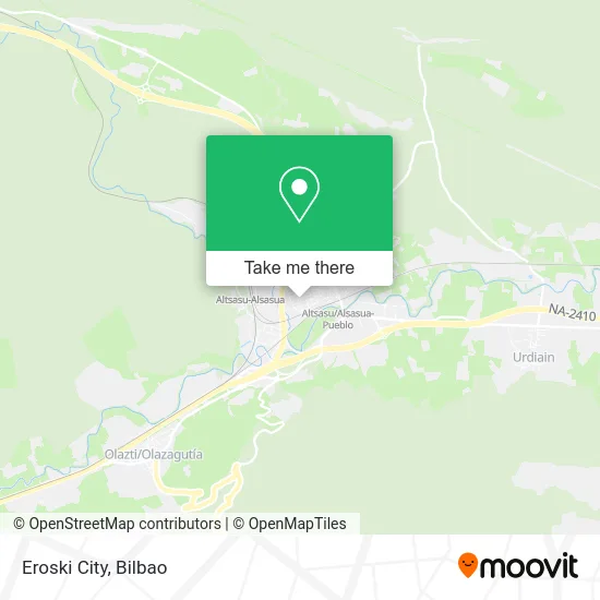 Eroski City map