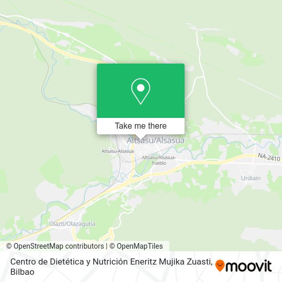 Centro de Dietética y Nutrición Eneritz Mujika Zuasti map