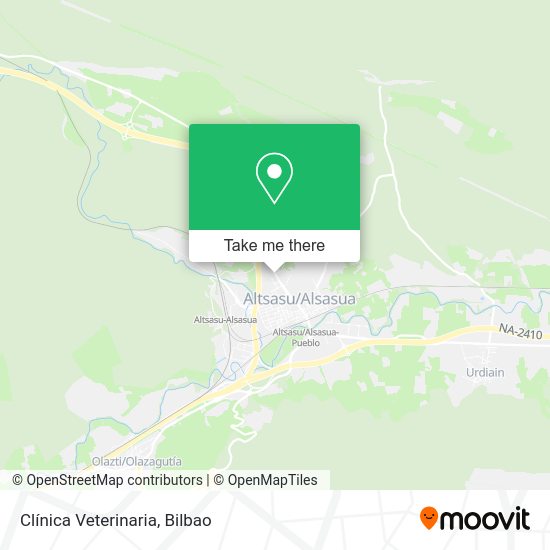 Clínica Veterinaria map