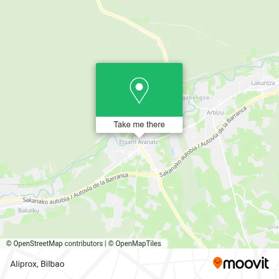 Aliprox map