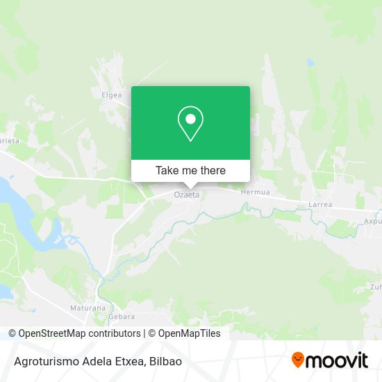 Agroturismo Adela Etxea map