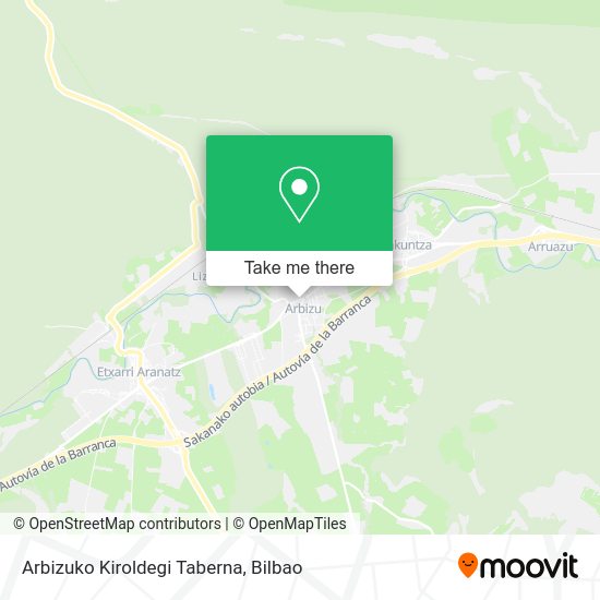 Arbizuko Kiroldegi Taberna map