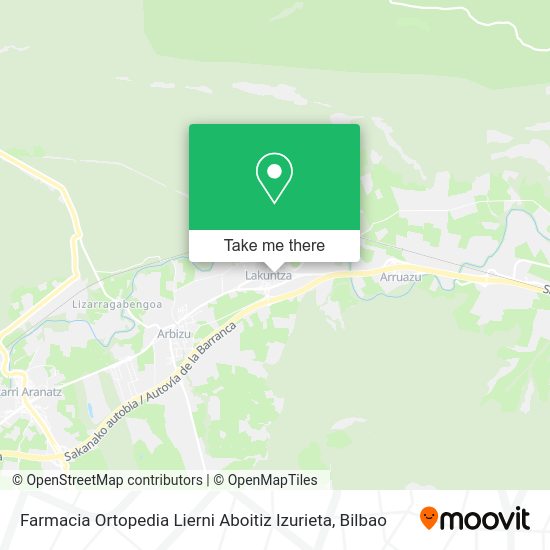Farmacia Ortopedia Lierni Aboitiz Izurieta map