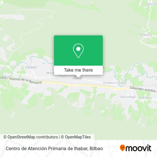 Centro de Atención Primaria de Ihabar map