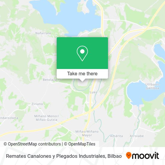 Remates Canalones y Plegados Industriales map