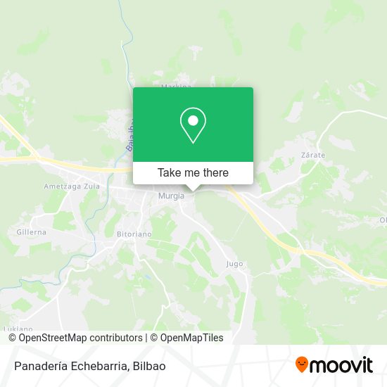 Panadería Echebarria map
