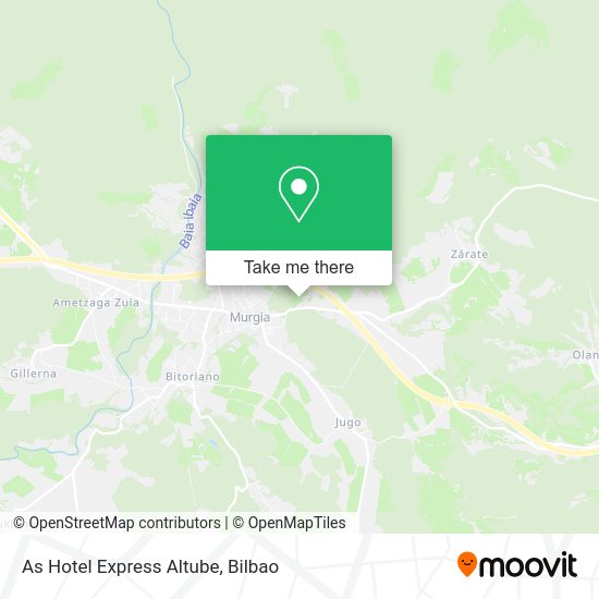 As Hotel Express Altube map