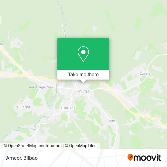 Amcor map