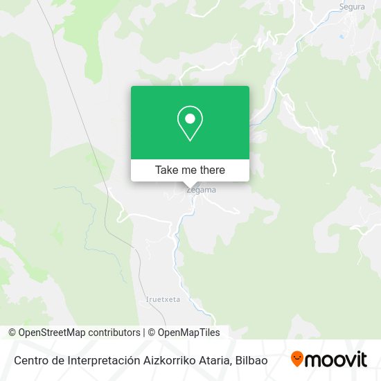 Centro de Interpretación Aizkorriko Ataria map
