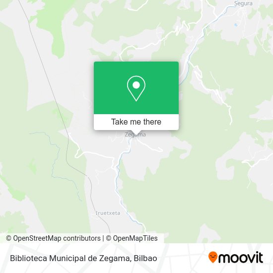 Biblioteca Municipal de Zegama map