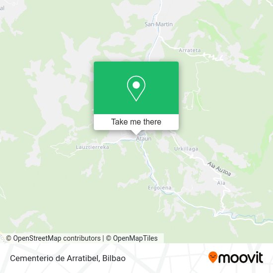 Cementerio de Arratibel map