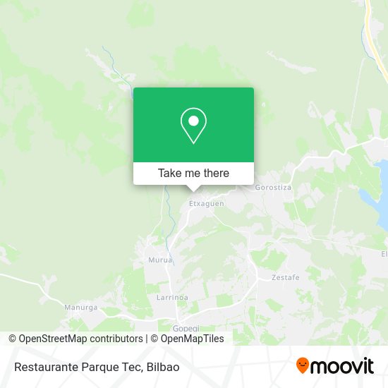 Restaurante Parque Tec map