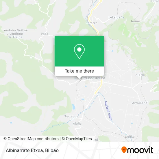 Albinarrate Etxea map