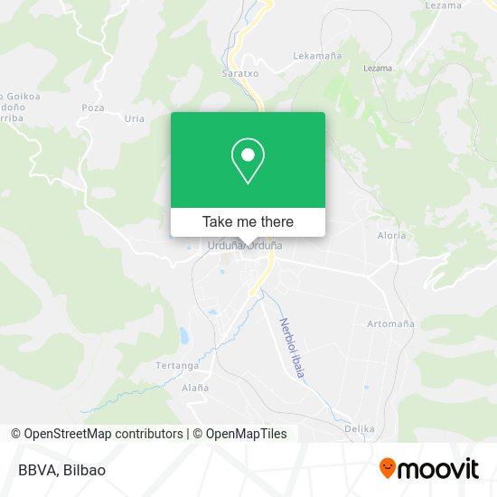 BBVA map