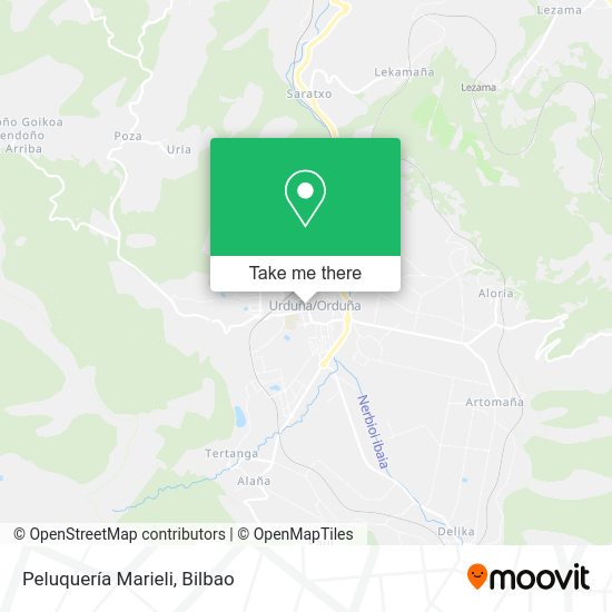Peluquería Marieli map