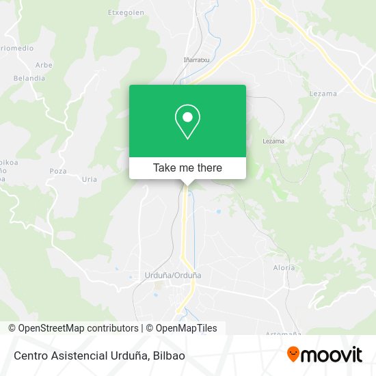 Centro Asistencial Urduña map