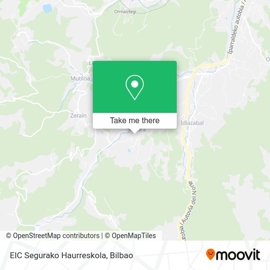 EIC Segurako Haurreskola map