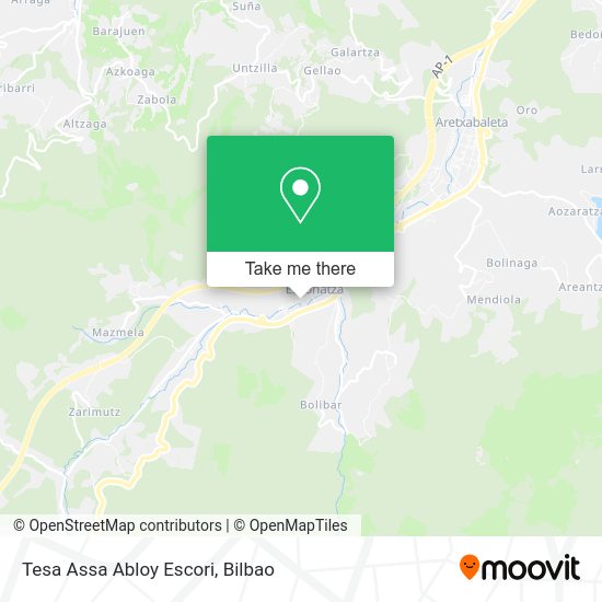 Tesa Assa Abloy Escori map