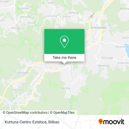 Kuttuna Centro Estética map