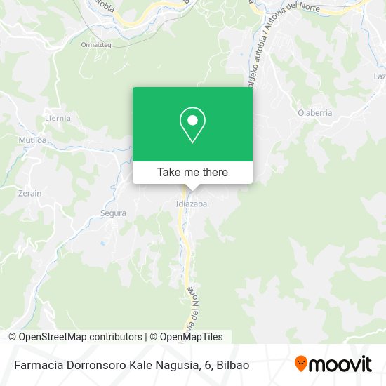 Farmacia Dorronsoro Kale Nagusia, 6 map