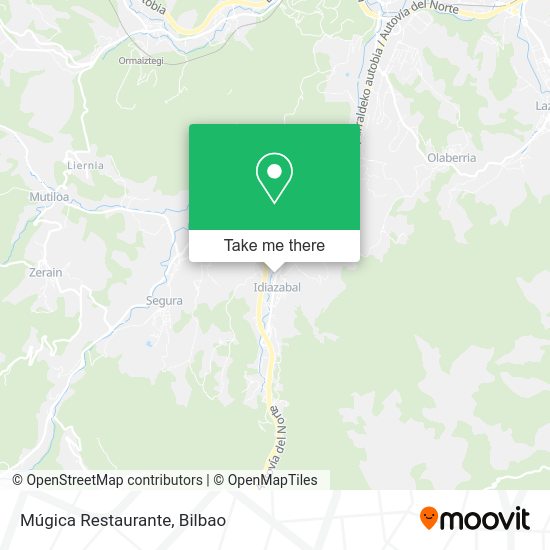 Múgica Restaurante map
