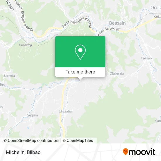 mapa Michelin