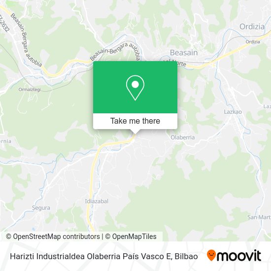 Harizti Industrialdea Olaberria País Vasco E map